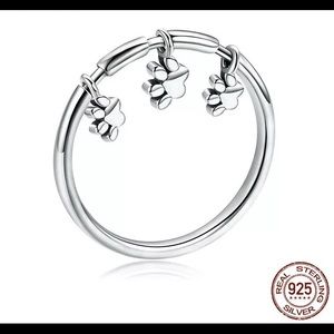 🆕 Dainty Dangling Paw 🐾 925 Sterling Silver